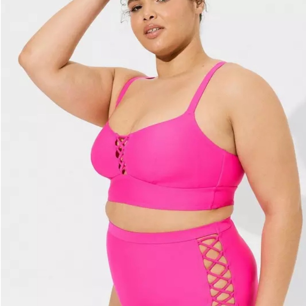 Torrid Hot Pink Women's Swimwear